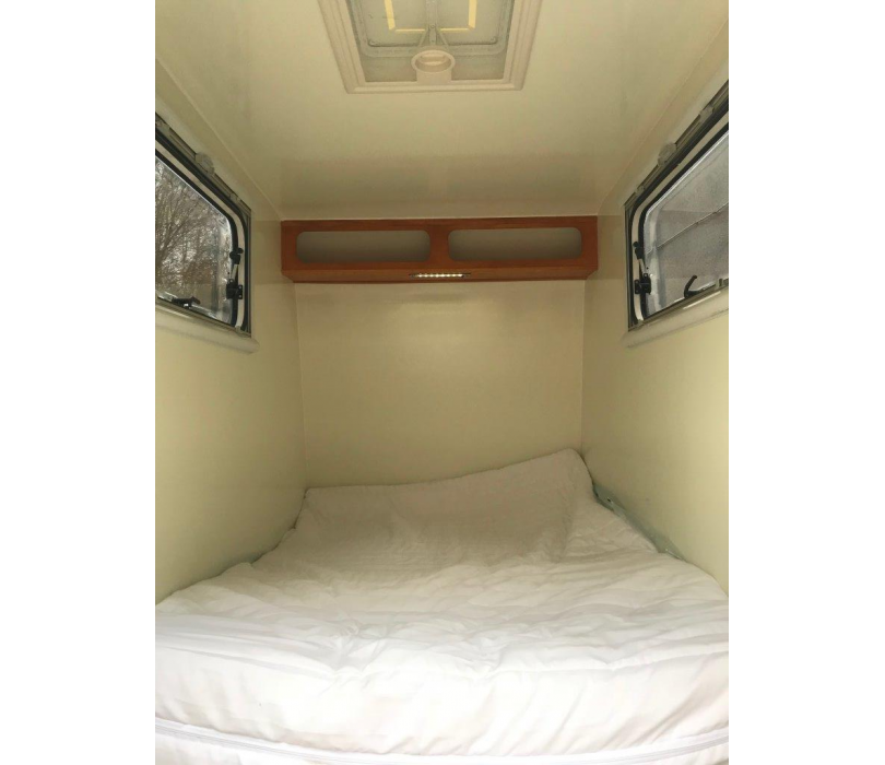 Einachsiger Campinganhänger MINI CAMPER Wohnwagen 245x120x140cm mit zGM 750kg – Bild 13