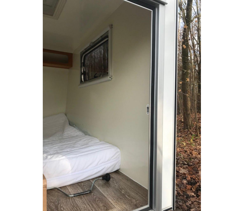 Einachsiger Campinganhänger MINI CAMPER Wohnwagen 245x120x140cm mit zGM 750kg – Bild 14