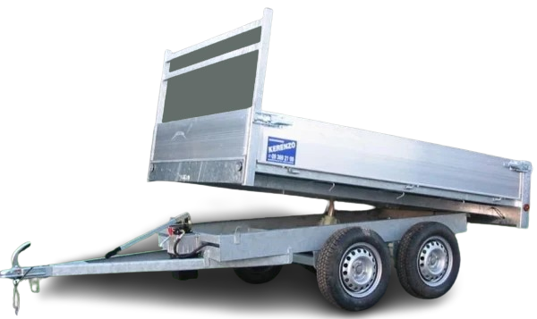 Anhänger Kipper Kerenzo 312 x 150 Cm , 750 Kg mit Bremse – AR00990