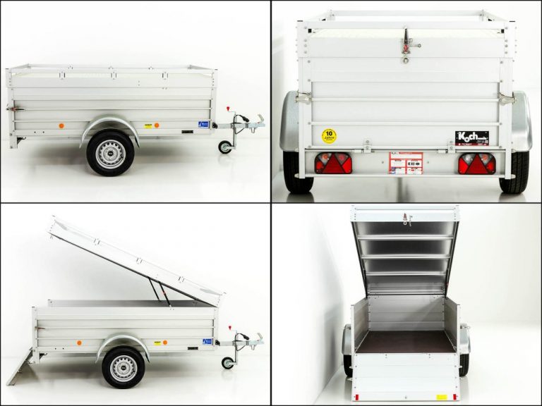 Koch Deckelanhänger 125x250cm Höhe:65cm 750kg|Typ U4-Neu – Bild 7