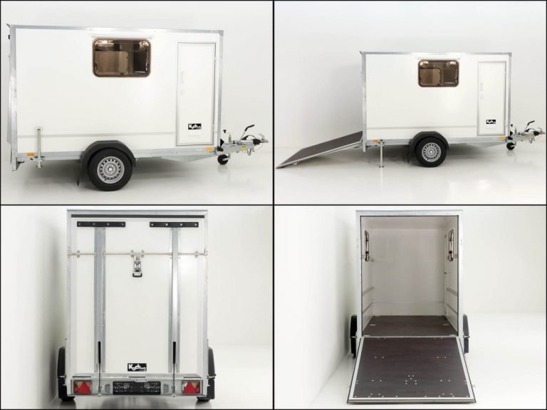 Kofferanhänger BK Höhe:180 1,3t|Rampe|Tür|2 Fenster-Neu – Bild 6