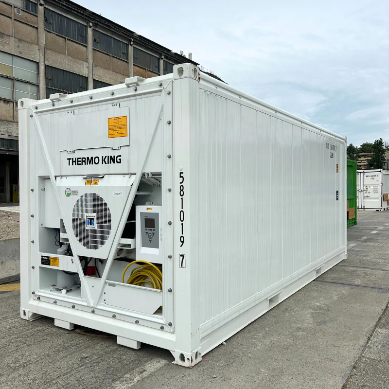 20-Fuß Kühlcontainer neu – Reefer mit digitaler Temperaturregelung