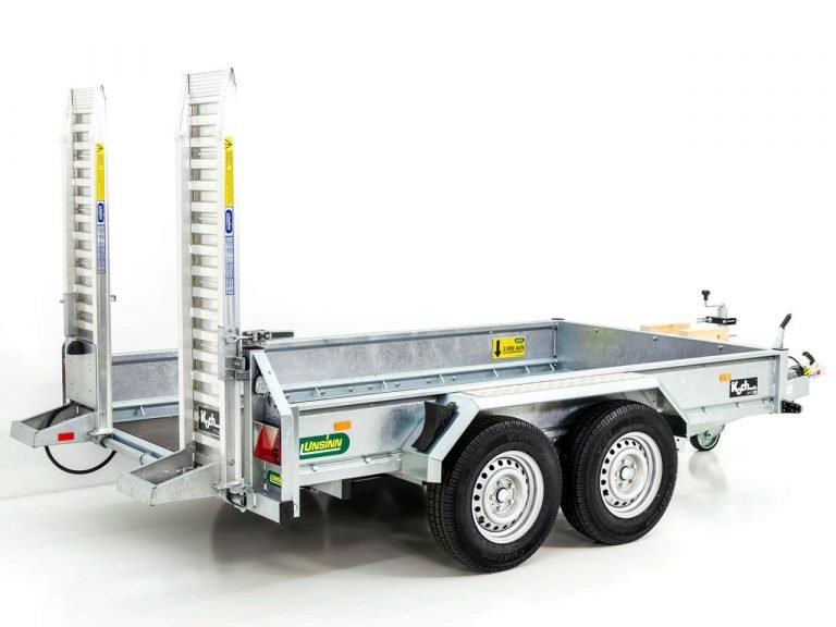 Unsinn Baumaschinenanhänger UBA 160x306cm 3,0t|Schwenk-Rampen-Neu – Bild 4