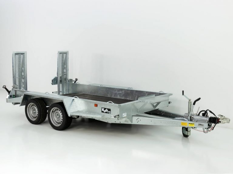 Variant Baumaschinenanhänger Maxi Load 161×305 3,5t|Skids|Beavertail Heck-Neu – Bild 3