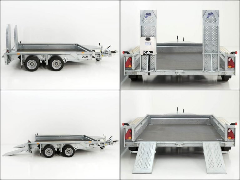 Ifor Williams Baumaschinenanhänger GX105 HD 3,5t|Auffahrschienen-Neu – Bild 2
