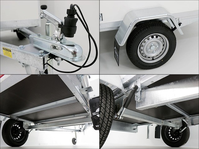 Kofferanhänger BK 750kg ungebremst Höhe:150cm-Neu – Bild 9