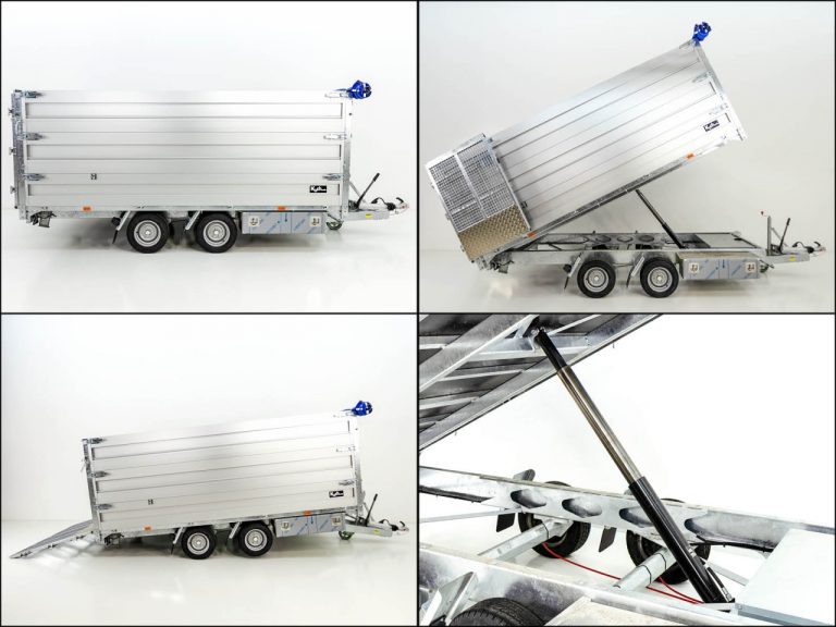 Twintrailer Multi-Heckkipper TT35-35 3,5t |Tandem-Neu – Bild 11