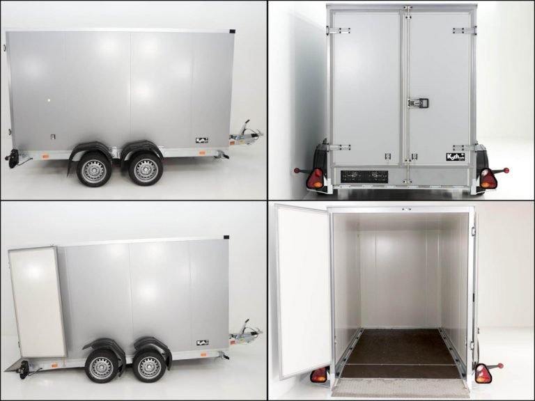 Vezeko Koffer-Absenkanhänger Höhe:210cm 2,7t|schwarz-Neu – Bild 8