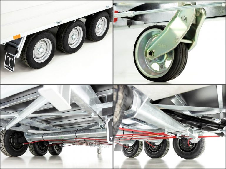 Twintrailer Multi-Heckkipper TR35-40 3,5t|192x402x140cm|FP|TridaX-Neu – Bild 15