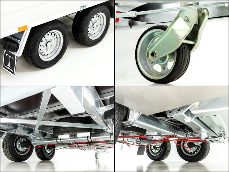 Twintrailer Multi-Heckkipper TT30-30 3,0t|120cm|Tandem|Netz-Neu – Bild 11