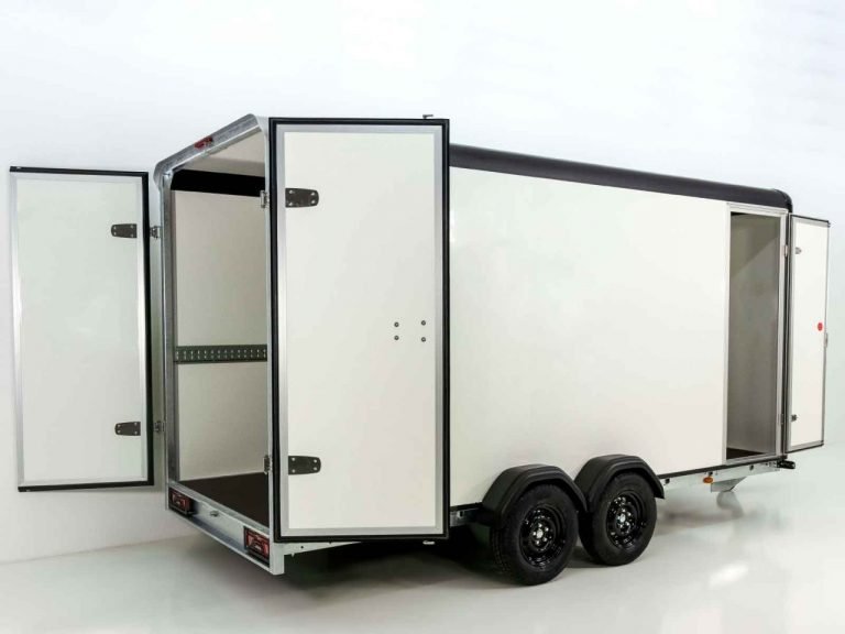 Henra Kofferanhänger Boxvan black 183x365cm H:220 2,7t|Türe-Neu – Bild 2