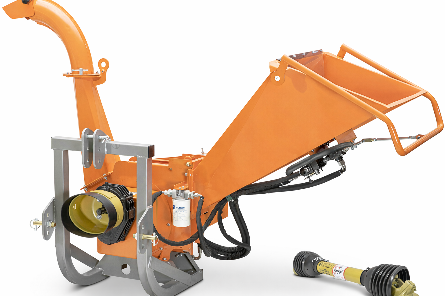 DK-1300 Bio-Trommelhäcksler – Professioneller Traktorhäcksler für Holz, Äste & Grünmaterial