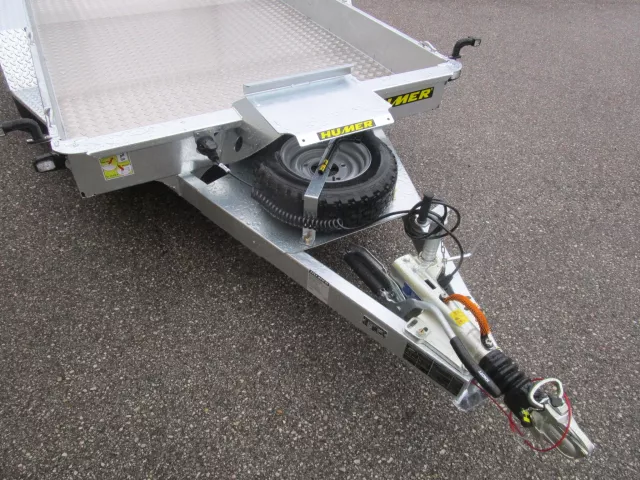 Baumaschinenanhänger HUMER H10GH126S‑35 – Bild 4