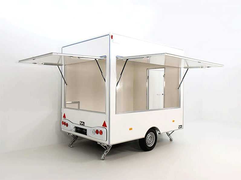 Kofferanhänger BK Verkaufsanhänger Höhe:230cm 1,3t-Neu