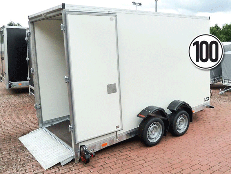 Vezeko Koffer-Absenkanhänger Höhe:210cm 2,7|CC-Wagen-Neu