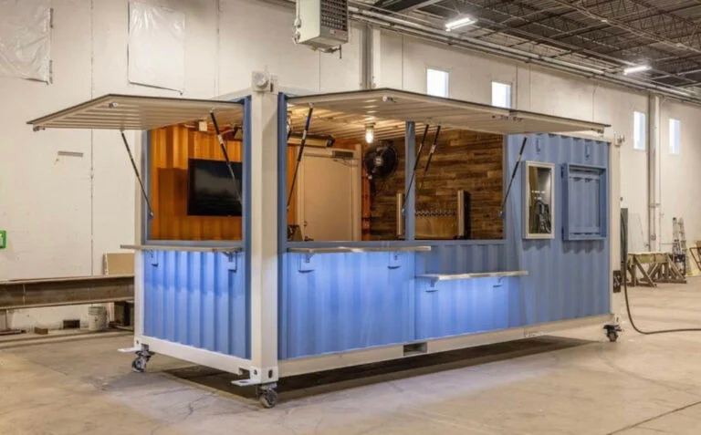 20-Fuß Bar-Container mit Servicetheke – individuell konfigurierbar
