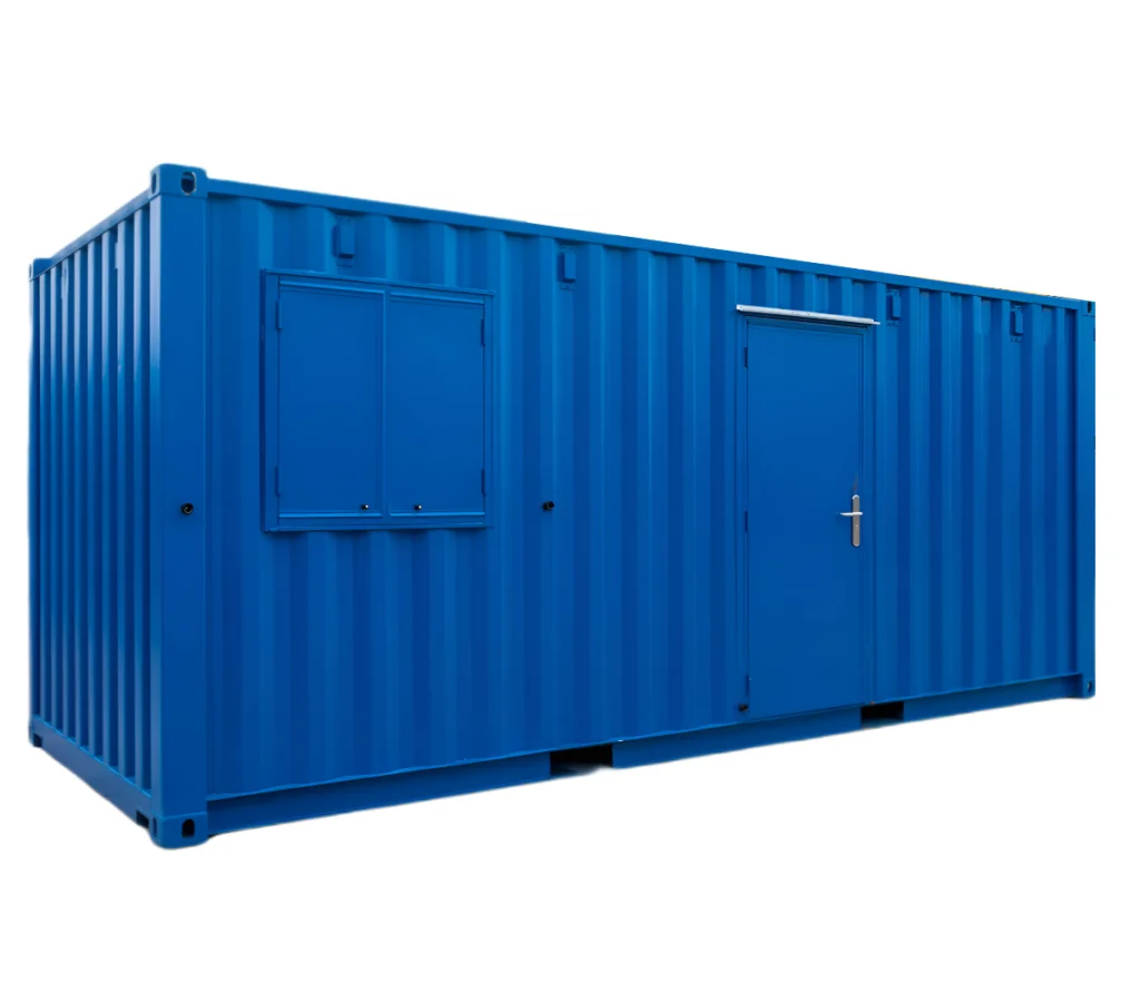 Bürocontainer mit Fenster – 6 Meter
