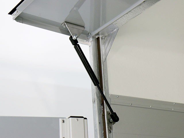 Debon Kofferanhänger Cargo H:190cm 1,3t|Alu, Polybug|Tür|grau-Neu – Bild 11