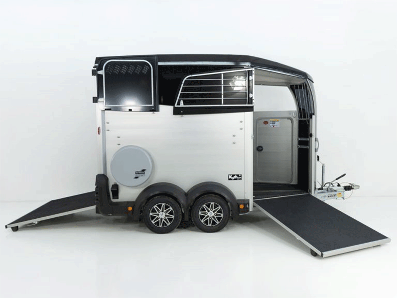 Ifor Williams Pferdeanhänger HBX 511|Frontausstieg|neues Modell|schwarz-Neu