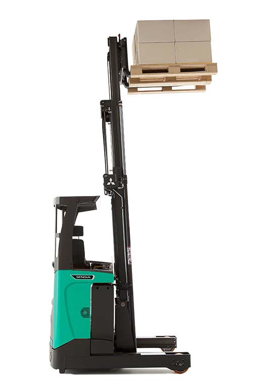 Schubmaststapler 4-Wege – Hochregal Lagertechnik