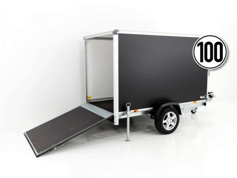 Variant Kofferanhänger Black Edition  H:157 1,3t|Klappe-Neu