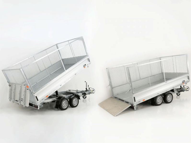 Vezeko Multidreiseitenkipper VMDK35.3|3,5t|Ladefläche kippbar|Gitteraufsatz-Neu