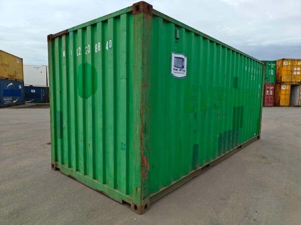 20-Fuß Seecontainer in Grün – wirtschaftlicher Lagercontainer