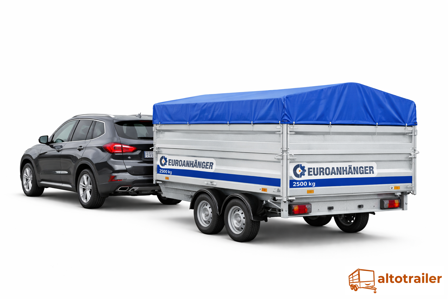 Kippanhänger 2500 kg – Doppelachse, Hochplane & verstärkte Bordwände | Top-Angebot – Bild 6