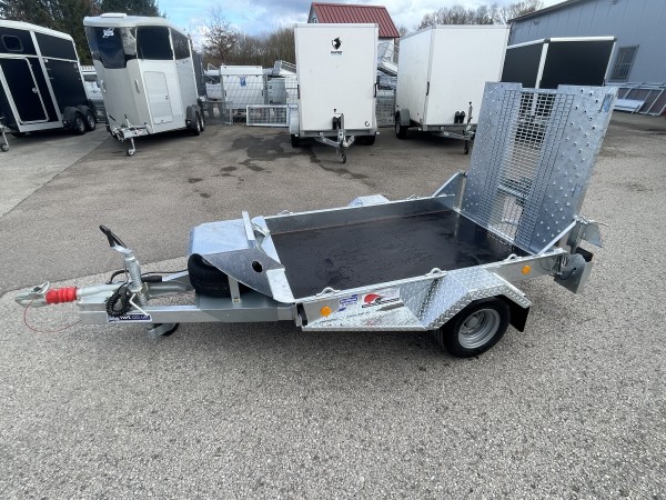 Ifor Williams GH64 Baumaschinenanhänger mit Rampe – Bild 6