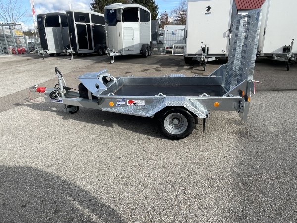 Ifor Williams GH64 Baumaschinenanhänger mit Rampe – Bild 3