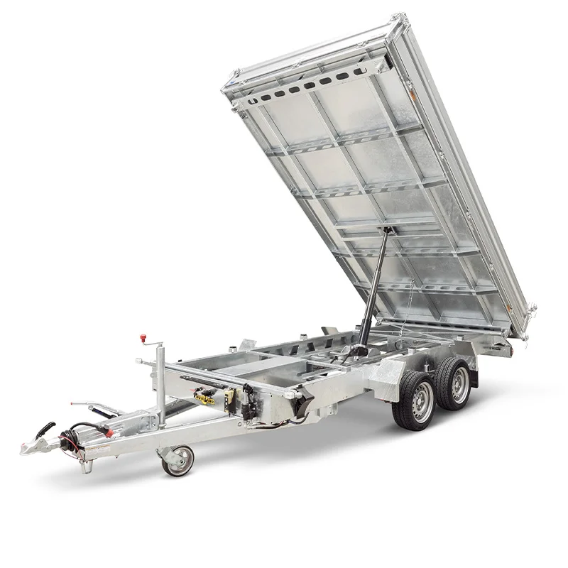 Anhänger Dreiseitenkipper HTK 2700.27 von HUMBAUR – Zweiachser, 2.700 kg.
