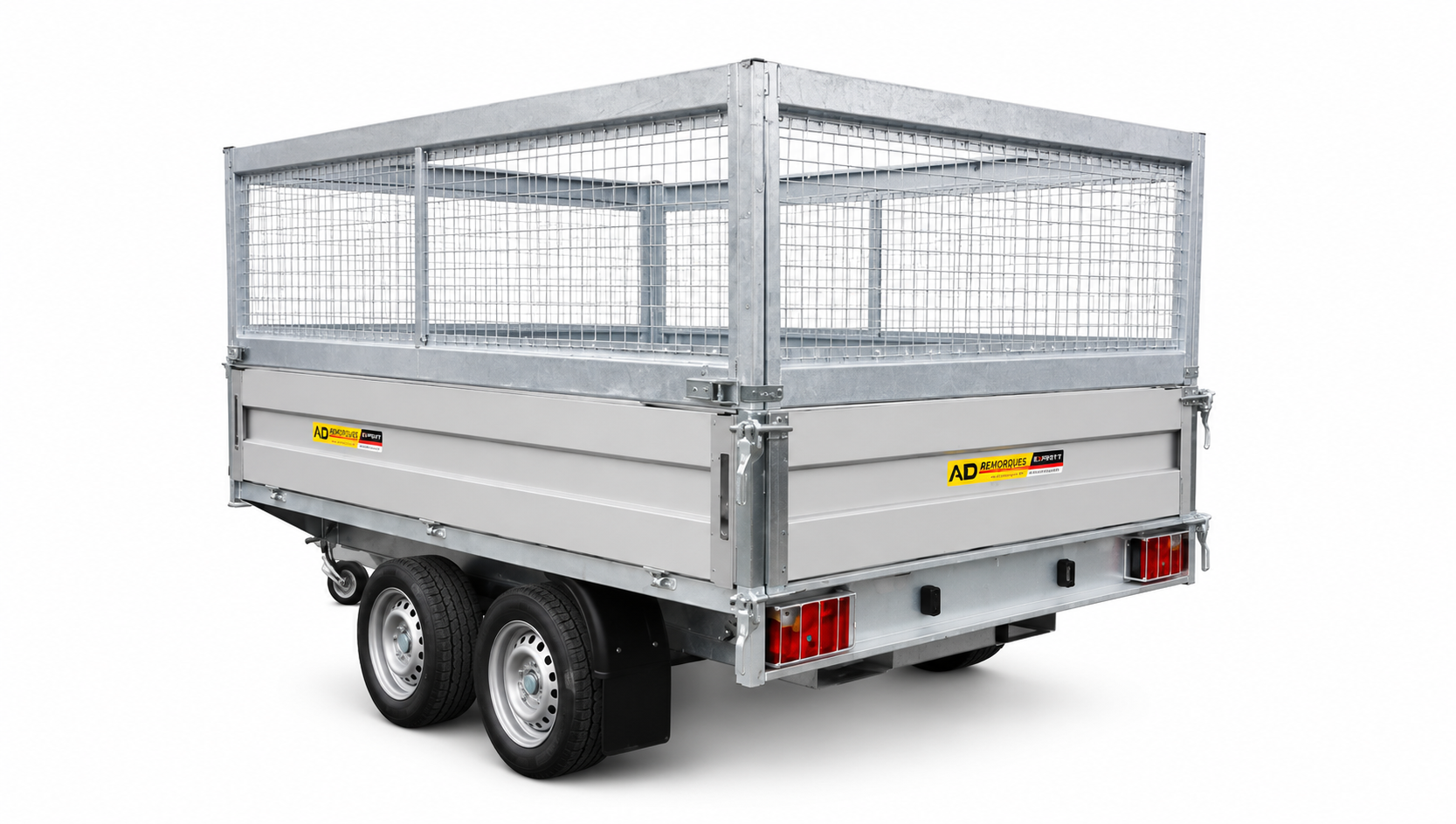 Kippanhänger 2.700 kg – Dreiseitenkipper mit Elektrohydraulik – Bild 3