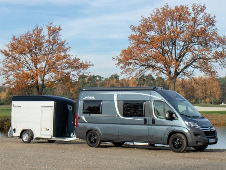 Debon Kofferanhänger Cargo H:190cm 1,3t|Alu|Polybug|Tür|schwarz-Neu – Bild 3